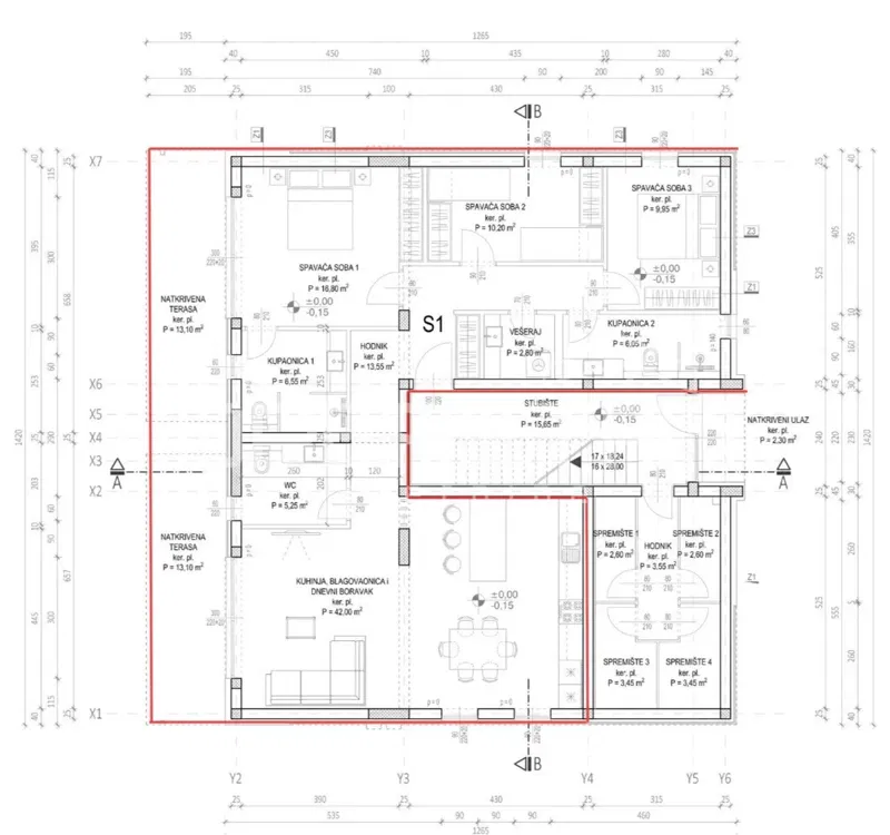 APPARTAMENTO, VENDITA, KOŽINO, ZARA - dintorni, 154m2, quadrilocale – 2