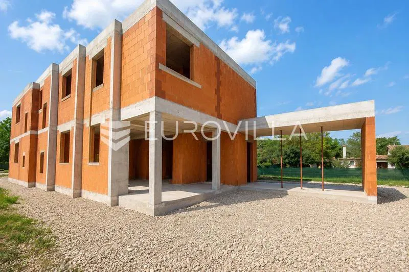 Istria, Pula, Loborika, modern semi-detached house – 2