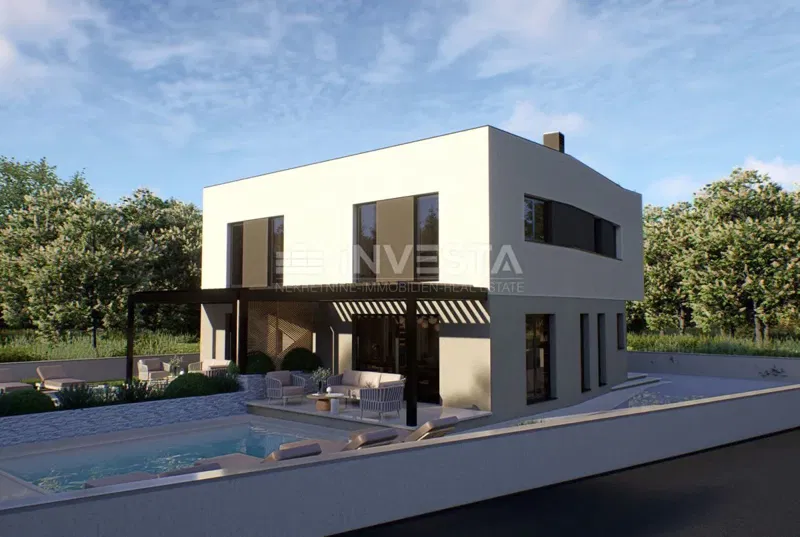 Ližnjan, Modern semi-detached villa with swimming pools – 3