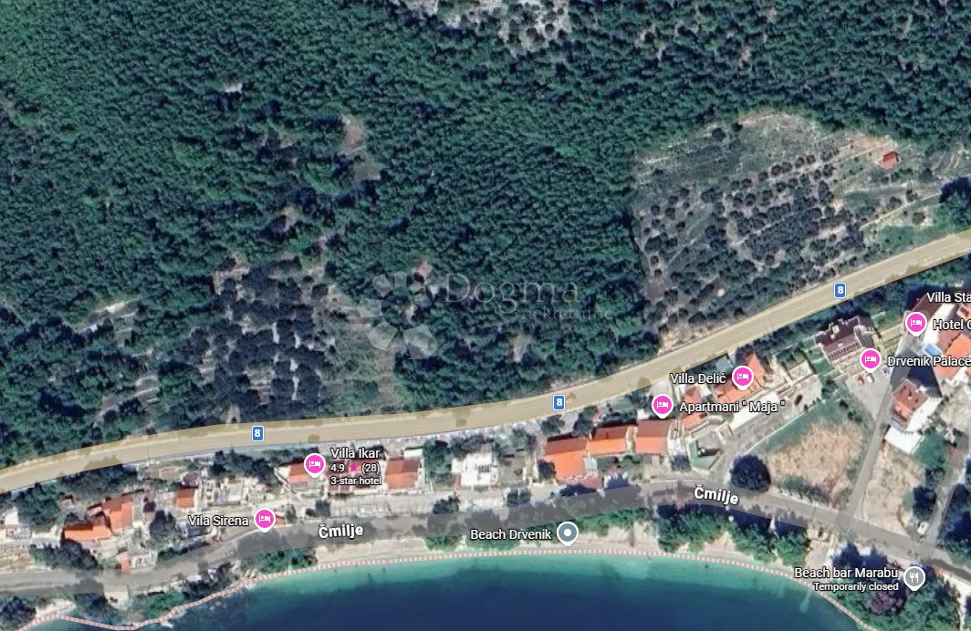 Terreno agricolo Drvenik, Gradac, 3.030m2