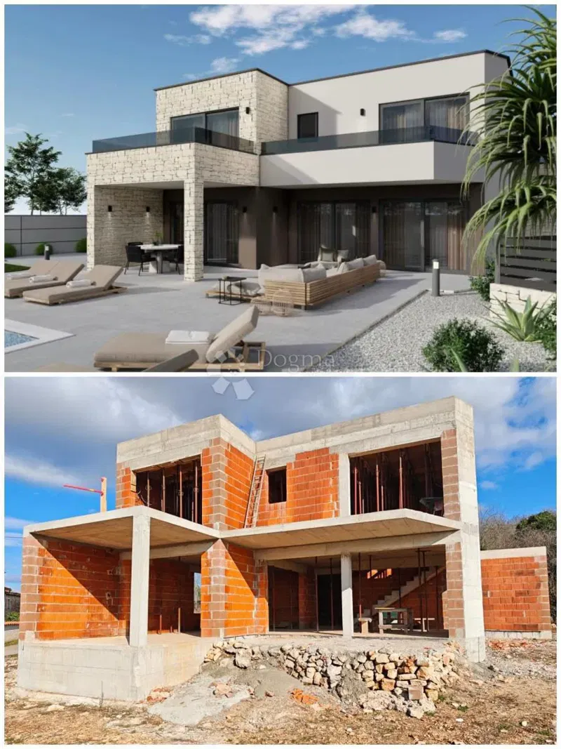 Casa Muntrilj, Tinjan, 150m2 – 2