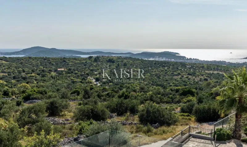 Rogoznica - Eleganza in pietra con piscina e vista panoramica – 2