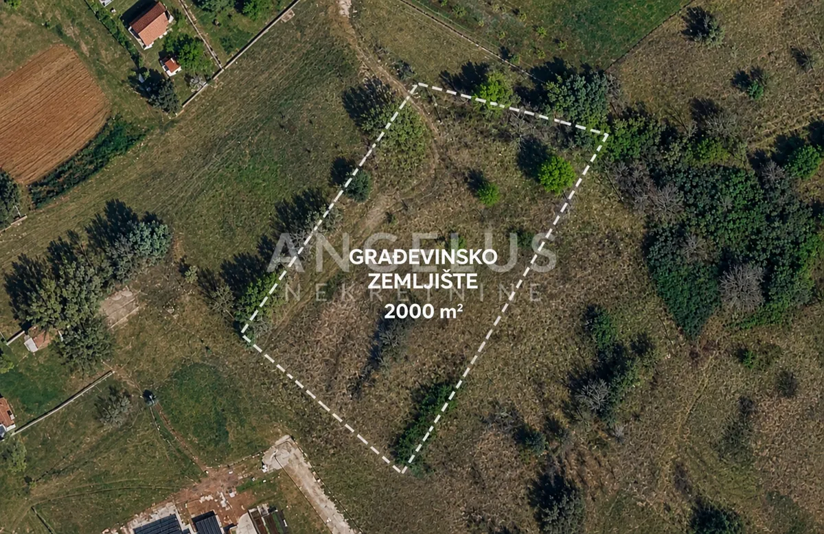 Istra, okolica Labina - građevinsko zemljište 2000m2