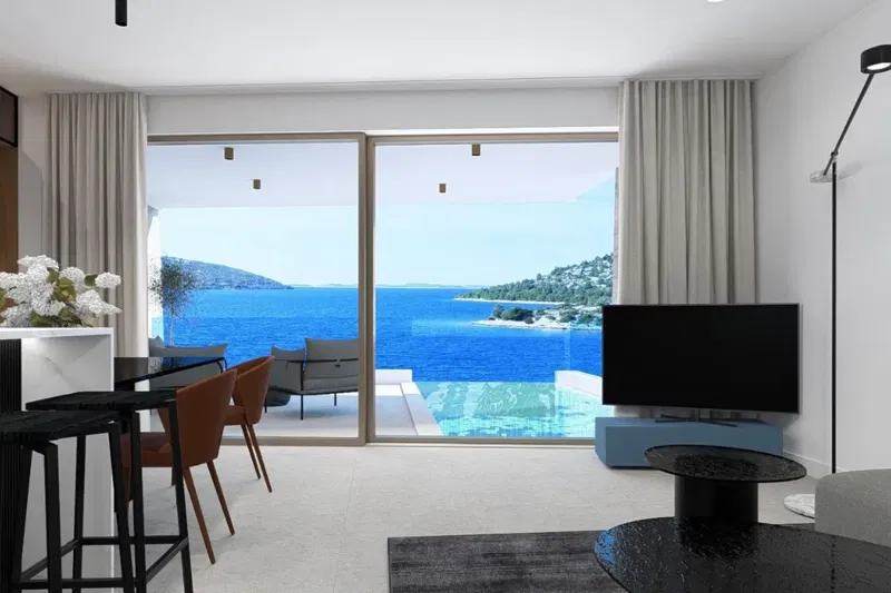 Attico con piscina e terrazza sul tetto - vista mare aperta – 3