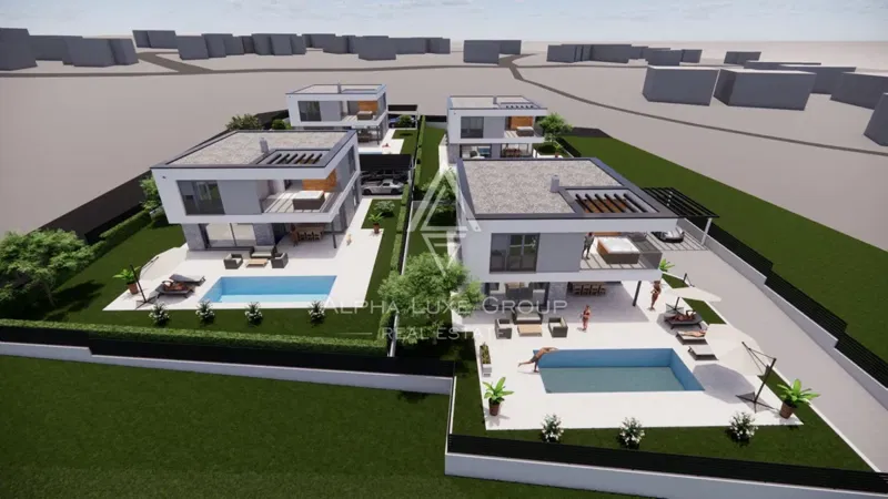 Istria, Stranici: Ville moderne con terreni privati – 2