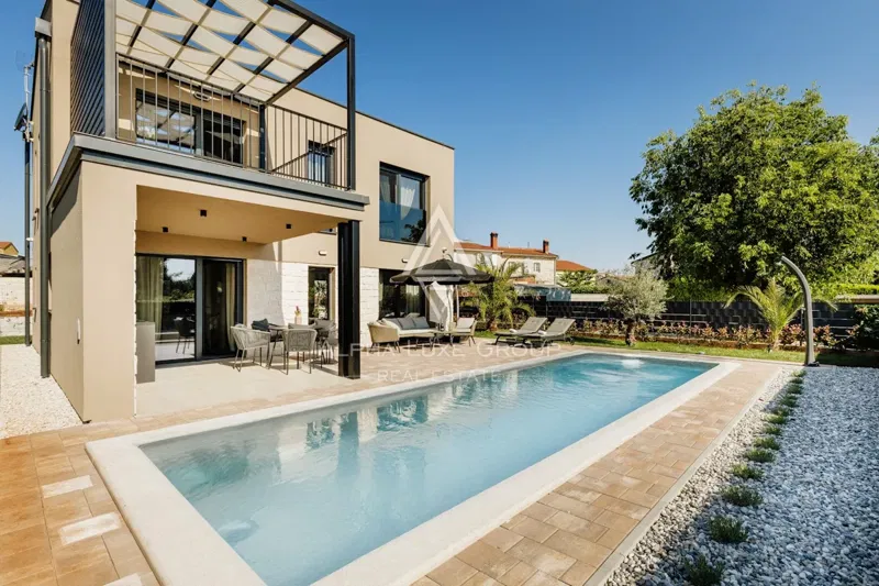 Istria, Torre-Abrega: Casa moderna con piscina in centro – 2