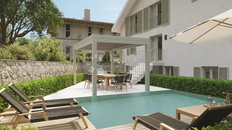 Apartment Malinska, Malinska-Dubašnica, WHIT POOL – 2