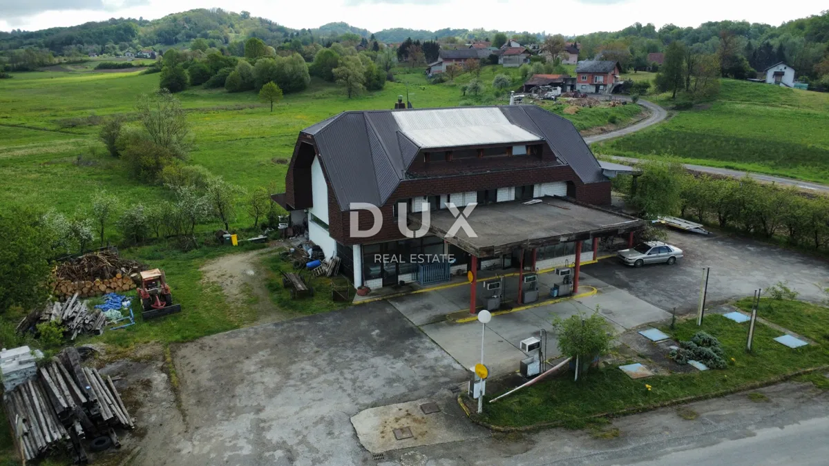 NOVI DVORI KLANJEČKI, KLANJEC - Stacja benzynowa + budynek 272 m2