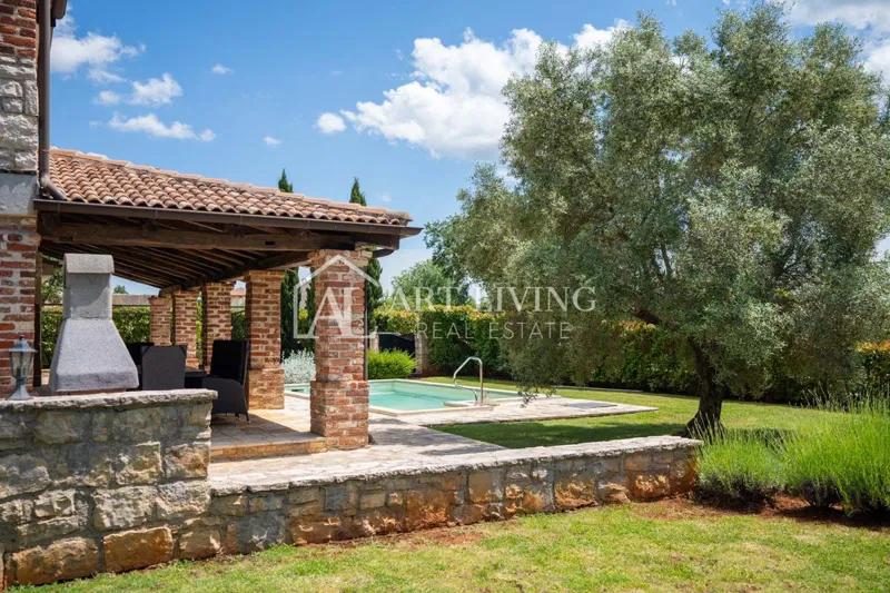 Poreč, Umgebung – Luxuriöse, istrische Steinvilla mit Pool im toskanischen Stil – 3