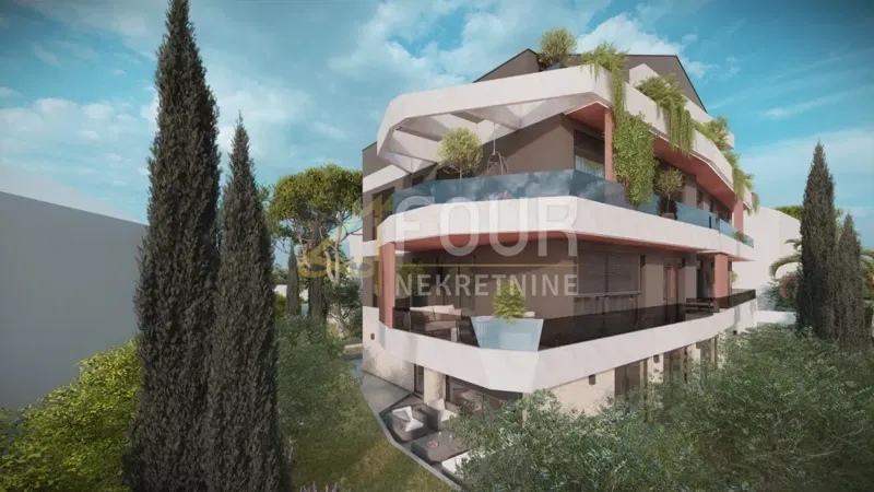 Istria, Rovinj, new building, 3 bedrooms + living room, sea view – 2