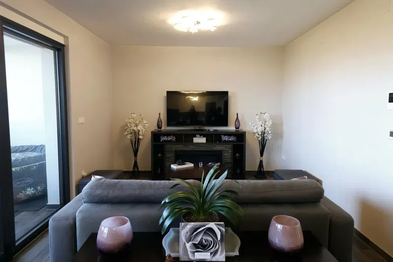 Modern apartment with a large covered terrace – 3