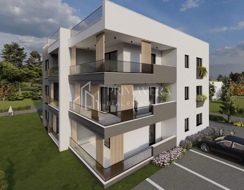 Zadar - Vidikovac, dvosoban stan u novogradnji, 81,19 m2, S4