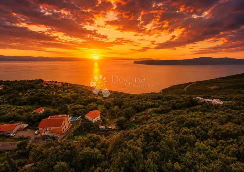 Zazidljivo zemljišče Martina, Mošćenička Draga, 1.806m2
