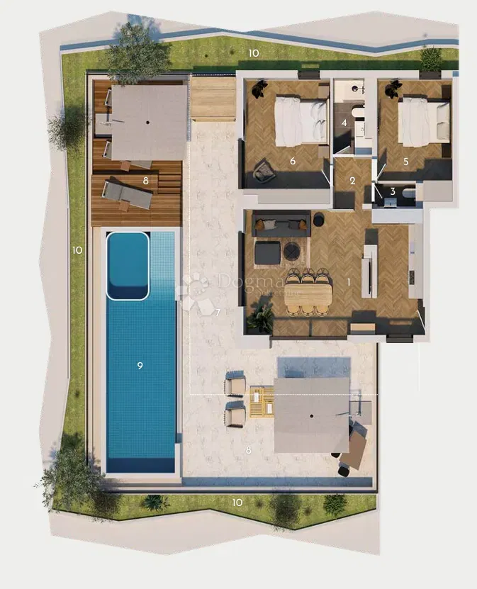 Flat Stobreč, Split - Okolica, 129,70m2 – 3