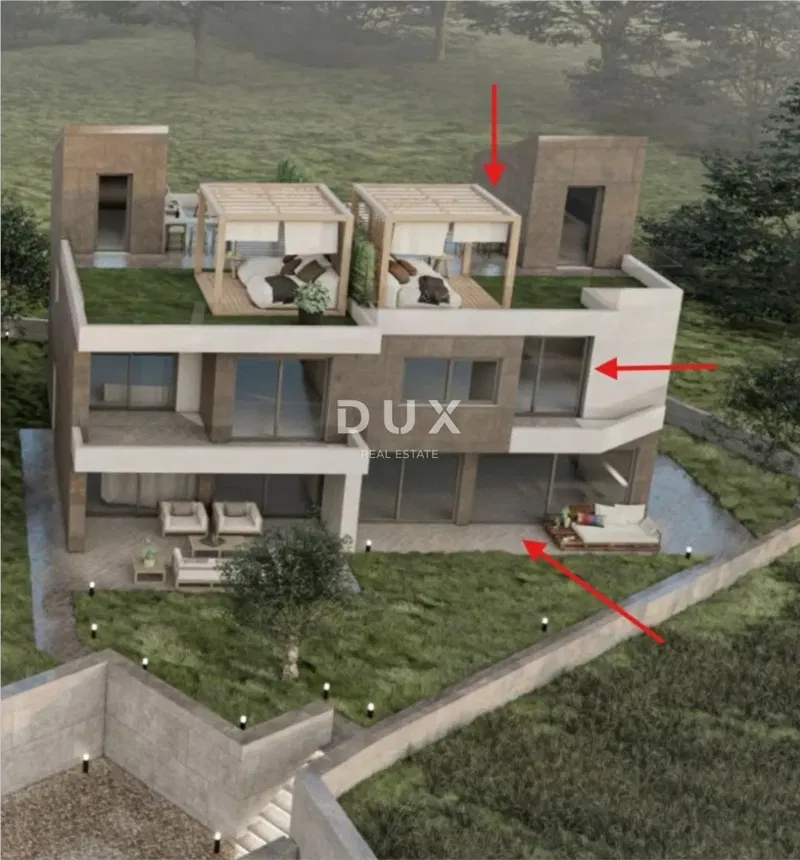 OPATIJA, MATULJI - Casa bifamiliare moderna con terrazza sul tetto: lusso, funzionalità e vista mare – 3