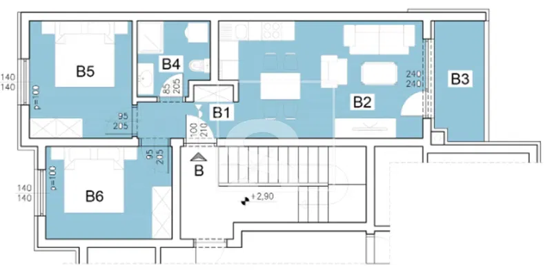 Flat Šijana, Pula, 73,19m2 – 3
