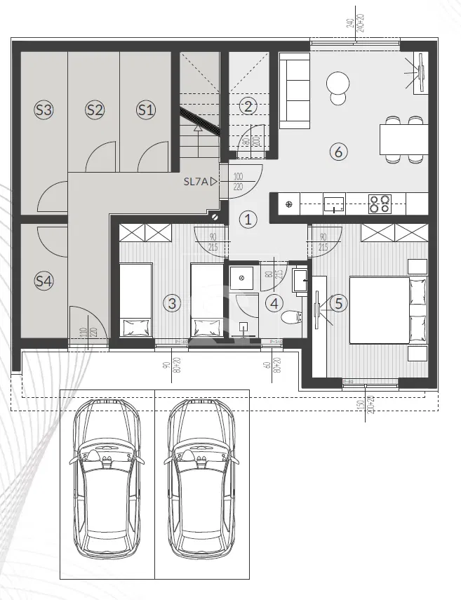 Flat Štinjan, Pula, 61,91m2 – 2