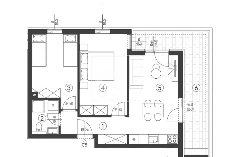 Appartamento Pula – 2