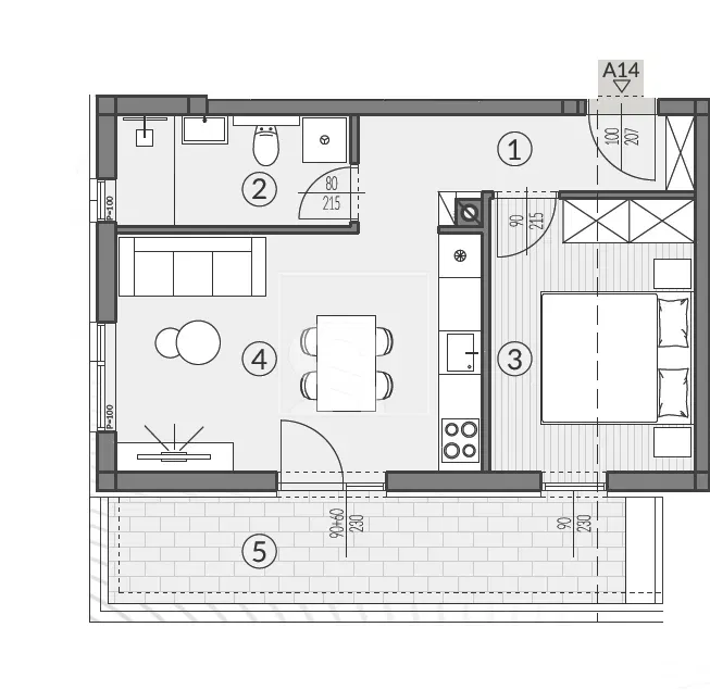 Appartamento Pula – 2