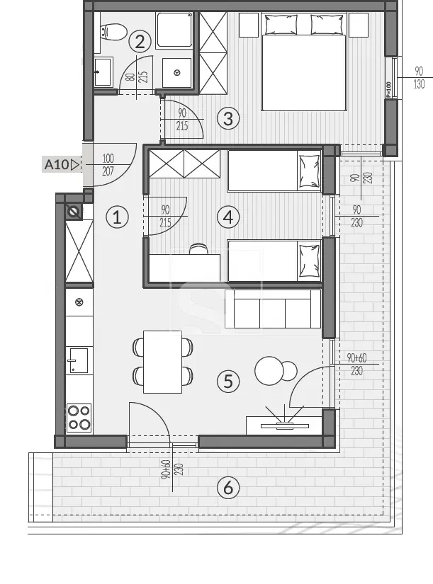 Appartamento Pula – 2