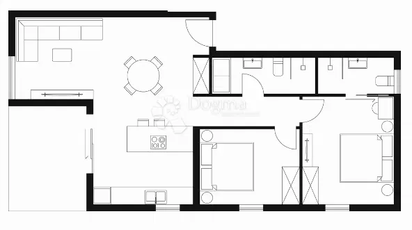 Flat Peroj, Vodnjan, 77,60m2 – 2