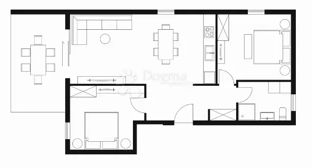Flat Peroj, Vodnjan, 77,60m2 – 2