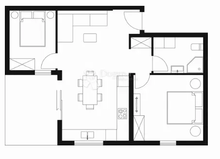 Flat Peroj, Vodnjan, 77,60m2 – 2