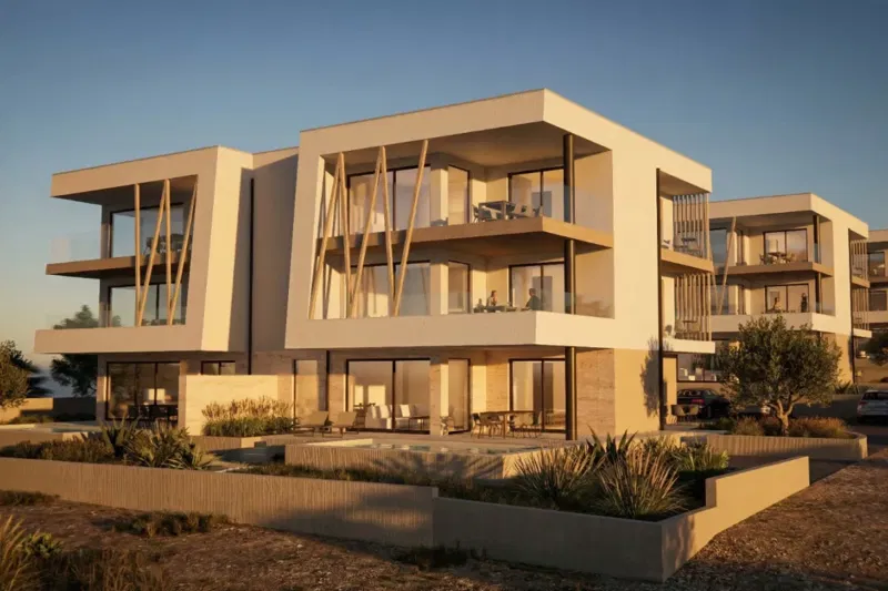 Appartamento in un nuovo edificio con vista mare – 3