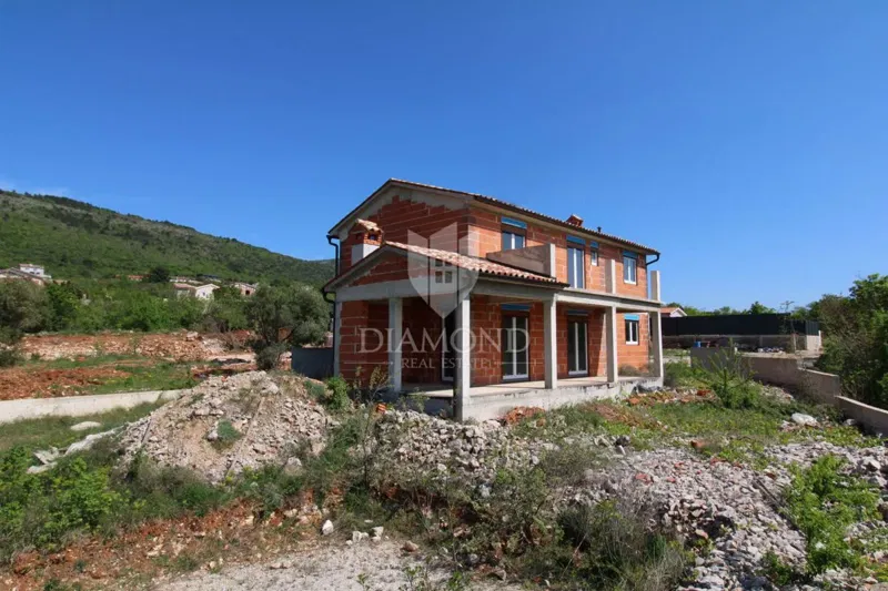 Labin, casa in costruzione con splendida vista sul mare – 2