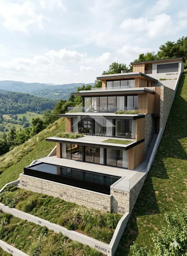 Baugrundstück Molvice Samobor 1697 m2