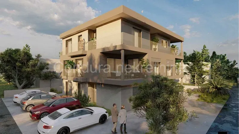 Vir, south side - two-bedroom apartment in a building with an elevator – 2