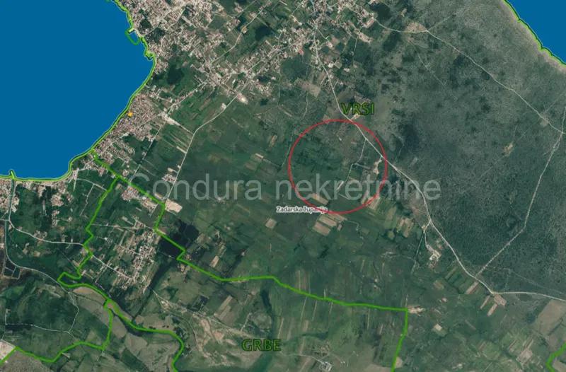 Poljoprivredno zemljište – 1.857 m²