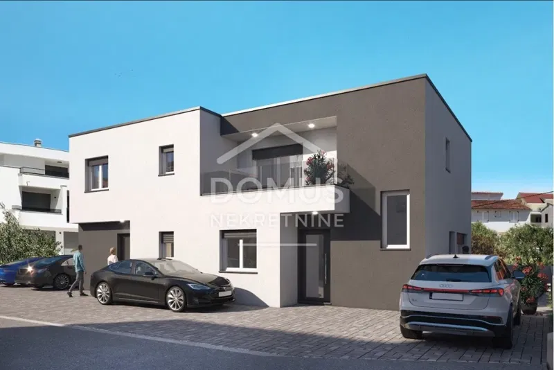 Vodice, modern duplex apartment, 89.31 m², private garden – 2