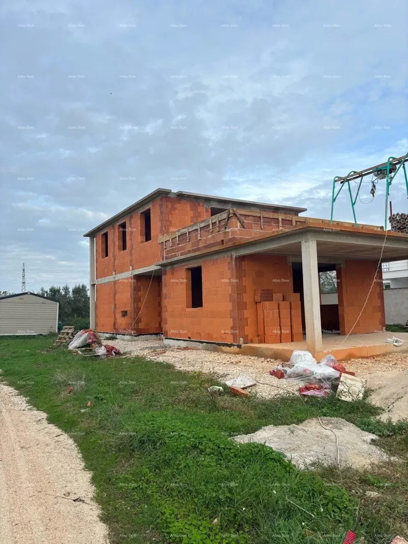 Sale of a house under construction with a beautiful panoramic view, near Umag! – 3