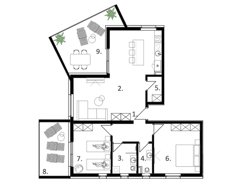 Appartamento Vodice – 3