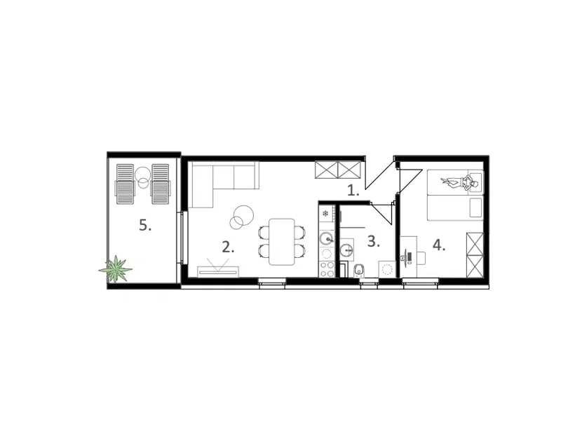 Apartment Vodice – 2