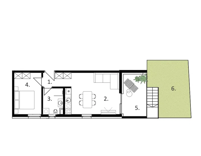 Apartment Vodice – 2