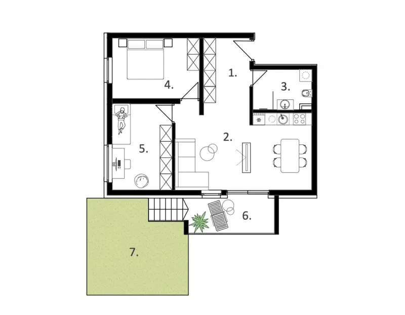 Apartment Vodice – 2