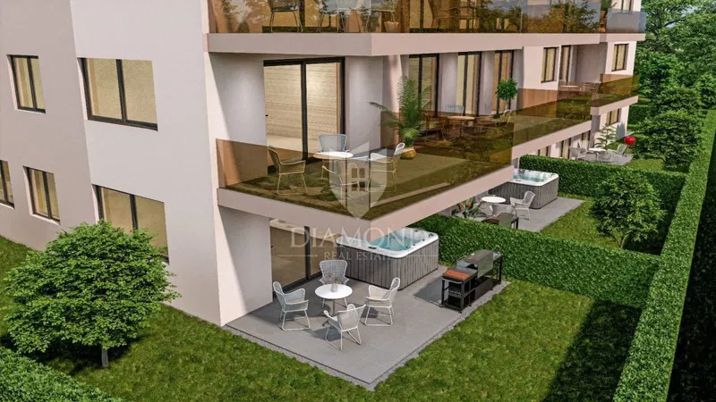 Parenzo, dintorni, appartamento moderno con ampio giardino – 2