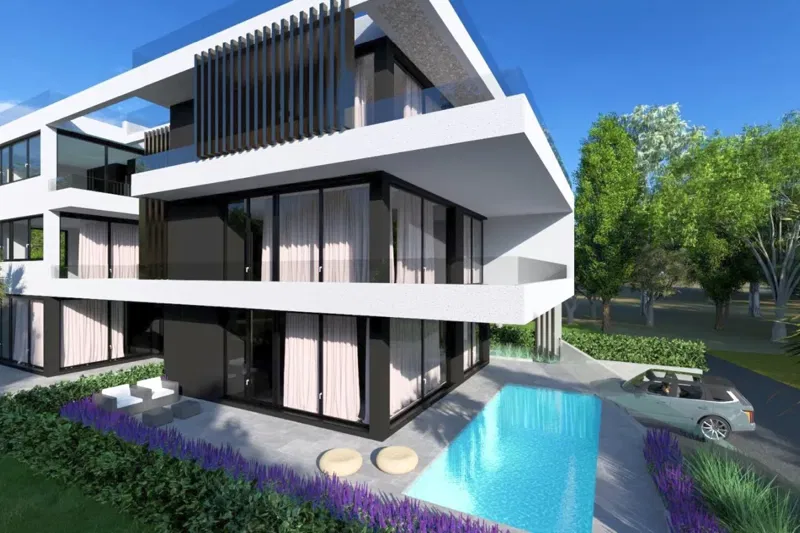 Luxury apartment with pool and garden on the first floor – 3