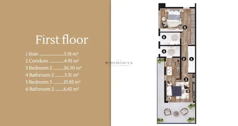 Semi-detached house near the sea – 2