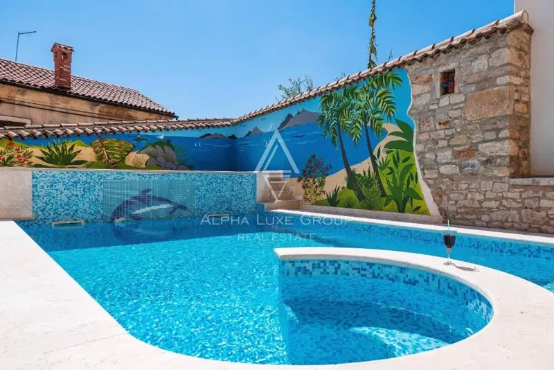 Istria, Dignano: Villa con piscina e vista mare – 3