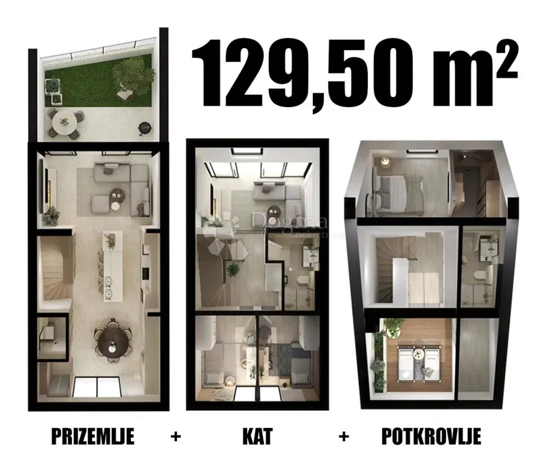 Dom Gradići, Velika Gorica - Okolica, 129,50m2