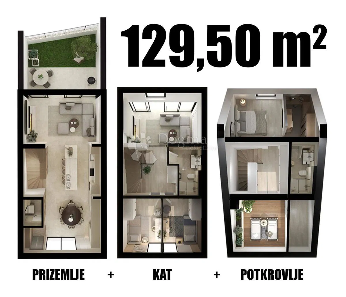 Ház Gradići, Velika Gorica - Okolica, 129,50m2