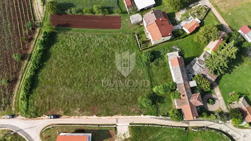 Barban, terreno con progetto e permesso – 3