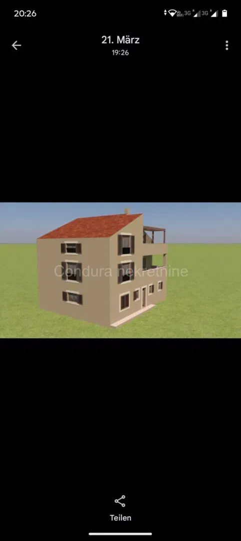 Nin, center - building plot 470 m2 with project and building permit – 3