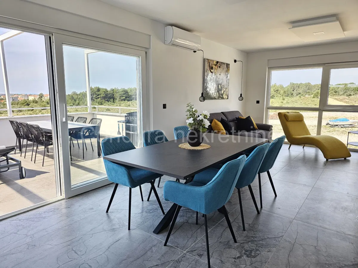 Vrsi - Luxus Ferienwohnung mit Meerblick