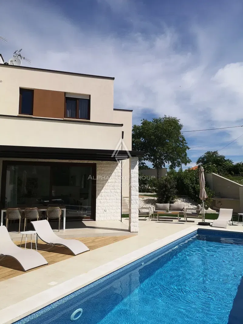 Istrie, Svetvincenat: Moderní vila s vyhřívaným bazénem – 2