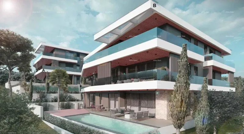 Appartamenti di lusso in vendita in una posizione esclusiva, Pješčana uvala, Pola! – 3