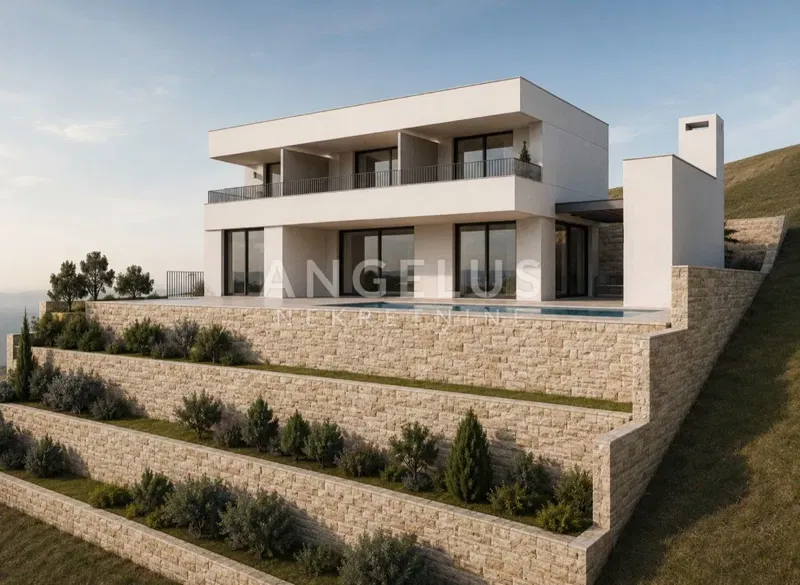 Brac, Nerezisca - land with permission, sea view, FOR SALE – 3